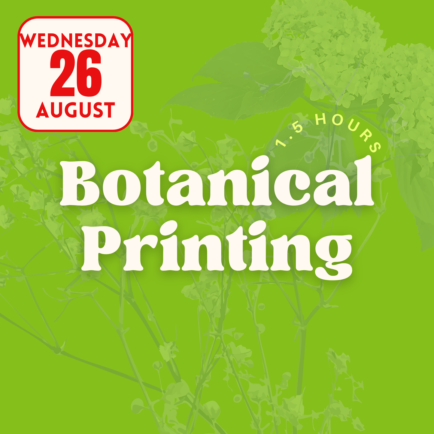 Botanical Printing Workshop
