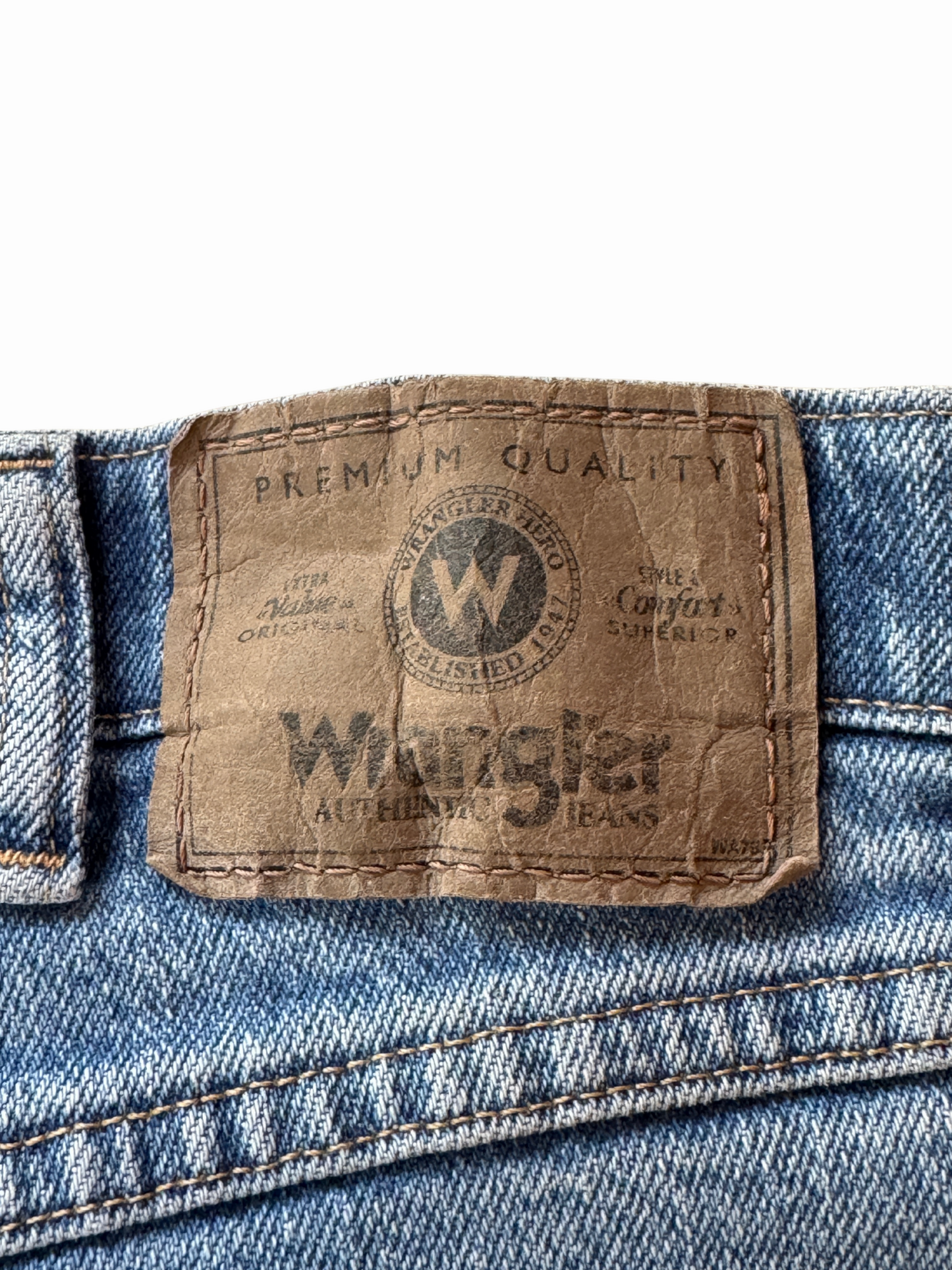 Upcycled Wrangler Jeans
