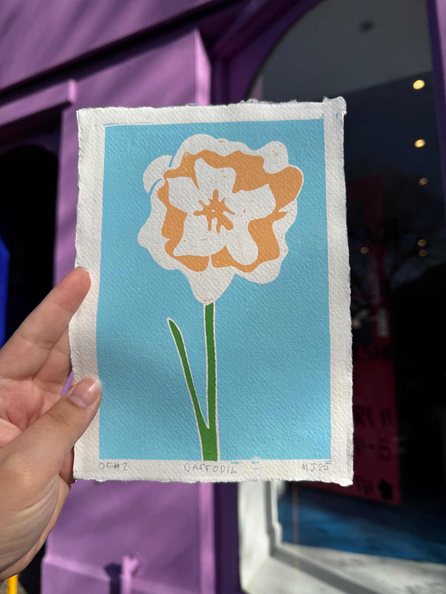 Daffodil Print