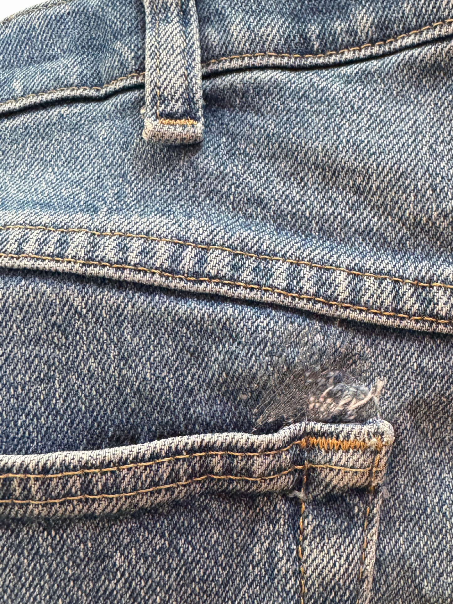 Upcycled Wrangler Jeans
