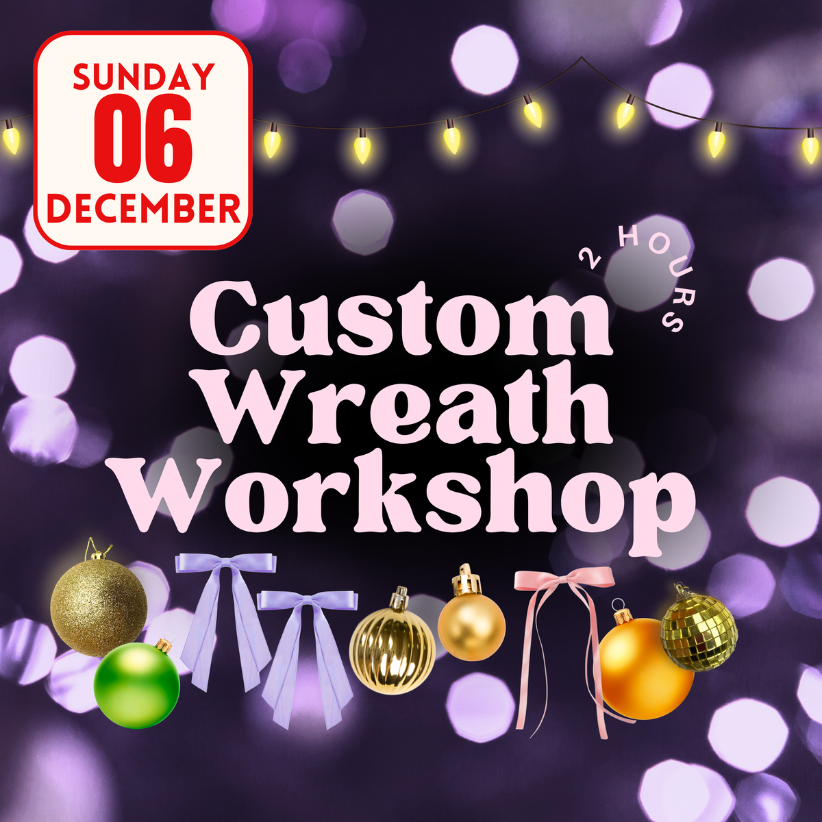 Wreath Decorating Workshop