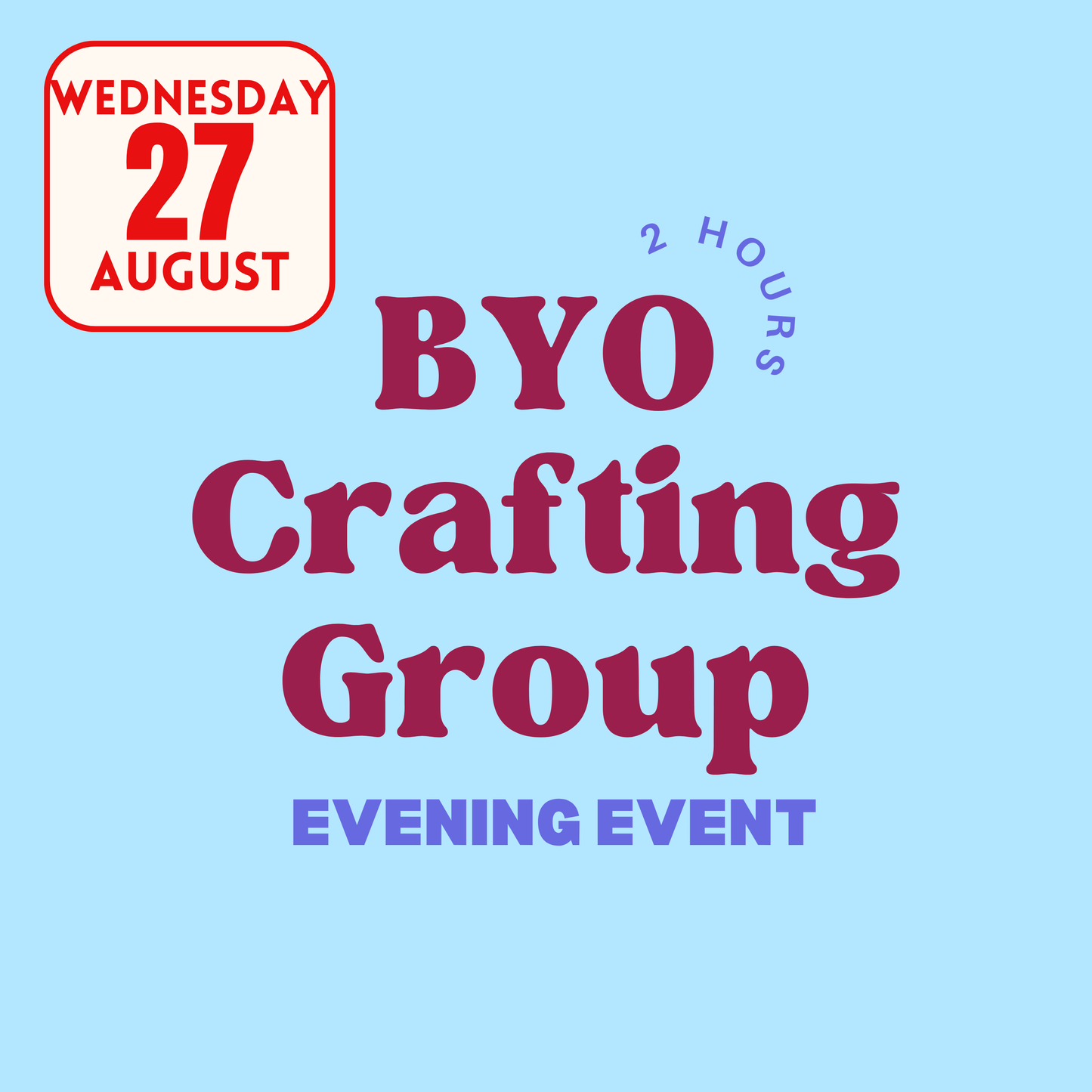 BYO Crafting Night