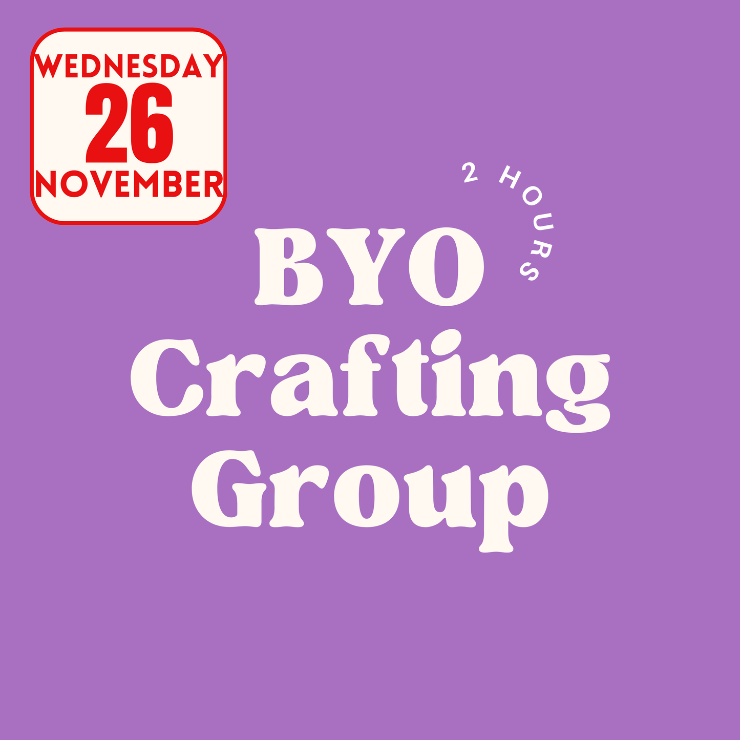 BYO Crafting Group