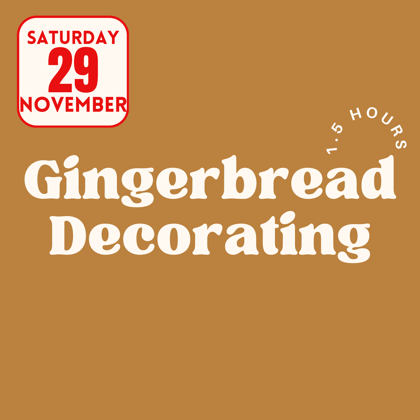 Gingerbread Decorating
