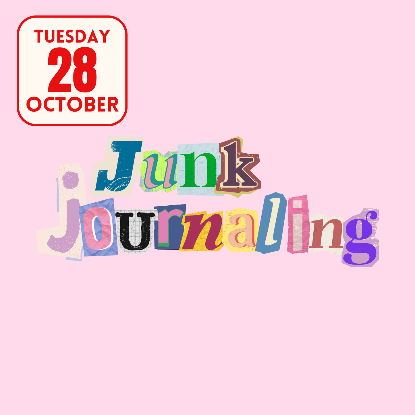Junk Journaling EXTRA DATE