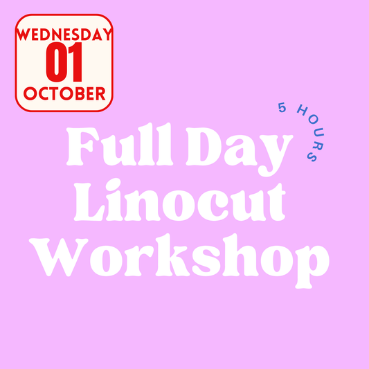 Full Day Linocut + Tote bag printing