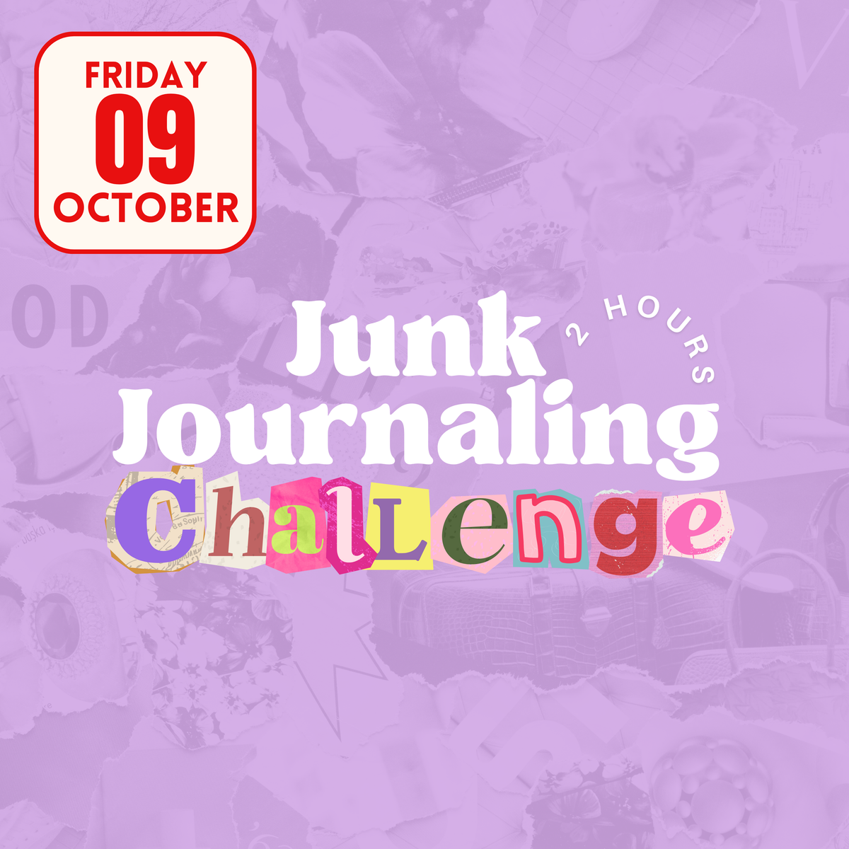 Junk Journaling CHALLENGE!!