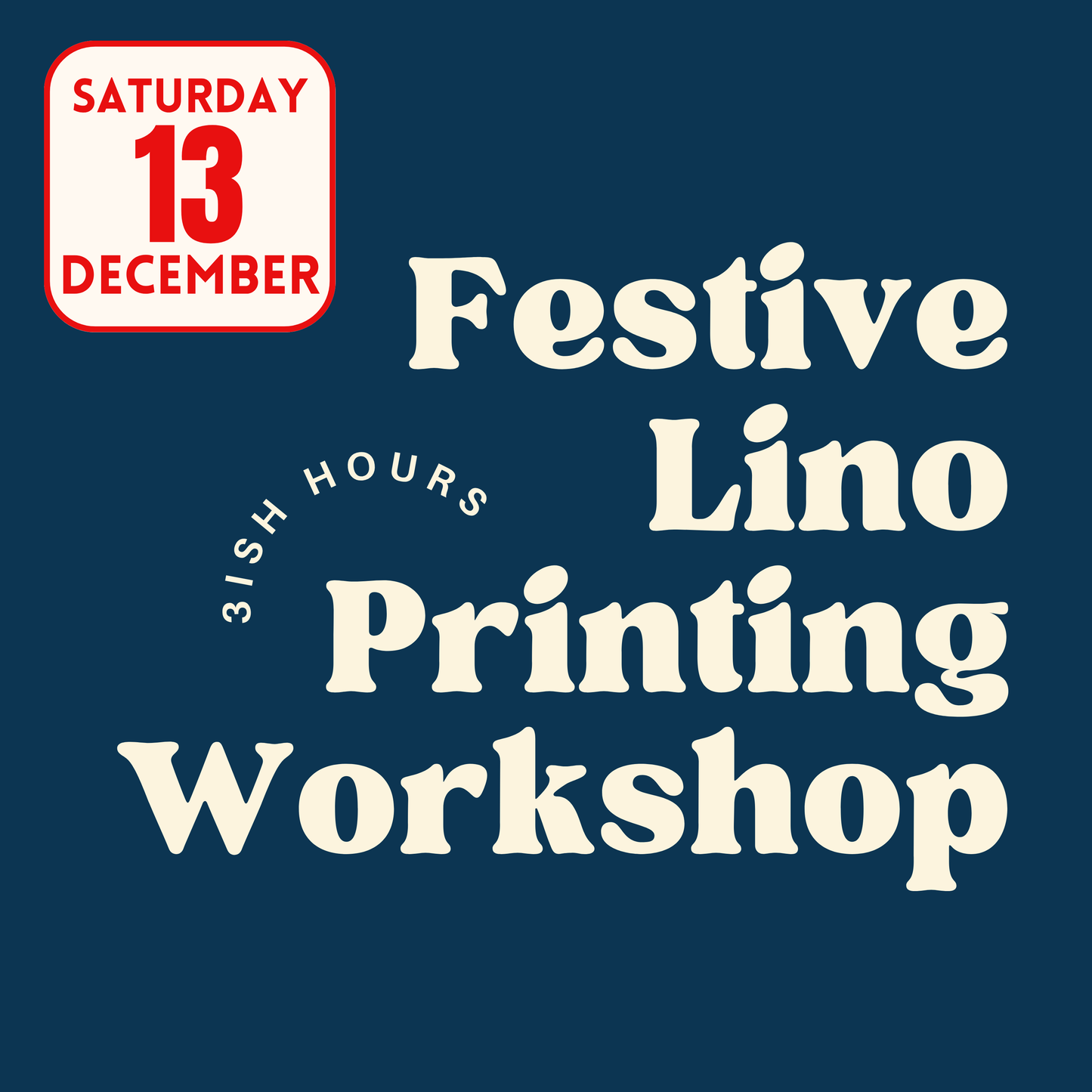 Festive Linocut Workshop