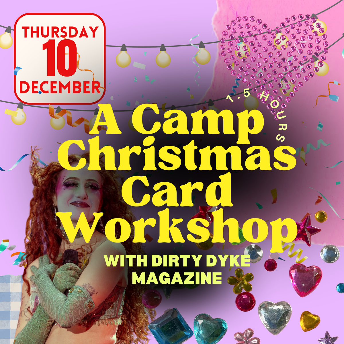 Camp Christmas Card Making