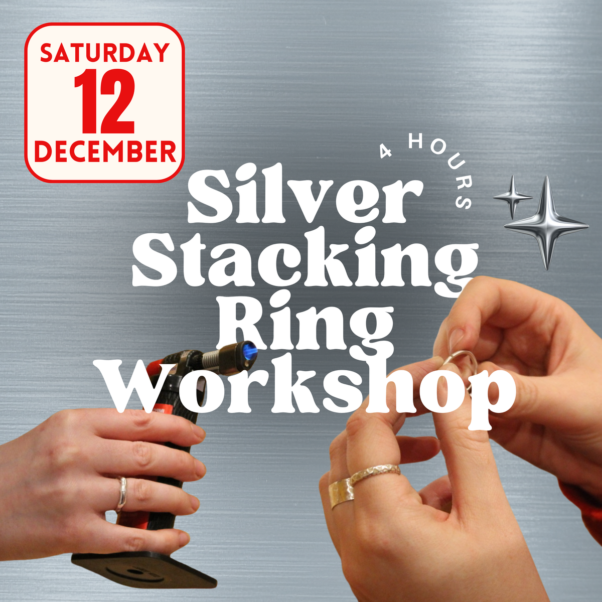 Silver Stacking Ring Workshop