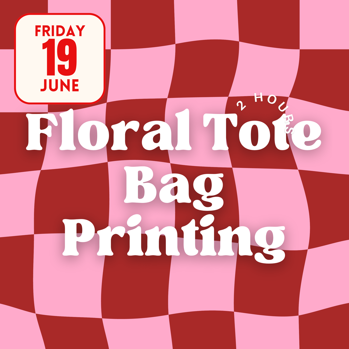 Floral Tote Bag Printing
