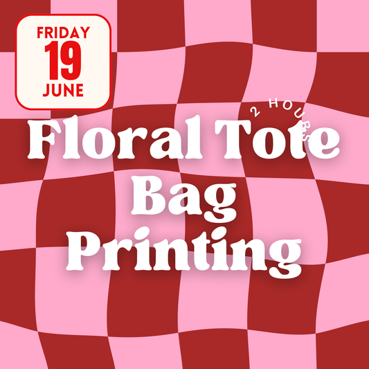 Floral Tote Bag Printing