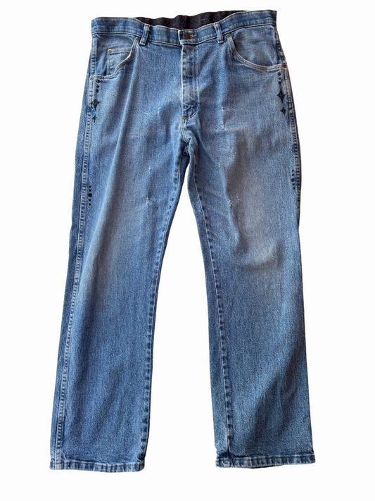 Upcycled Wrangler Jeans