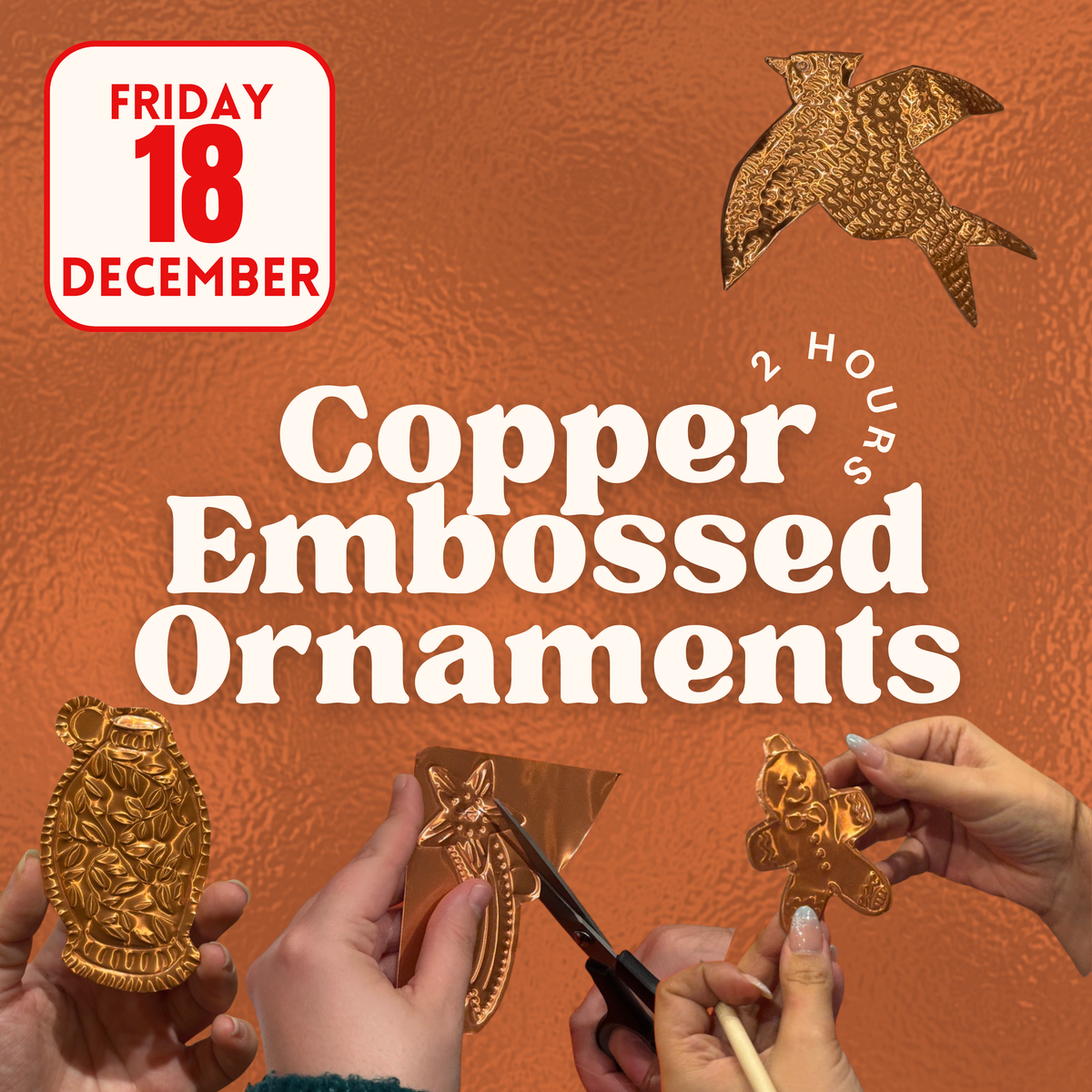 Copper Ornament Workshop