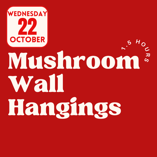 Mushroom Wall Hanging Workshop