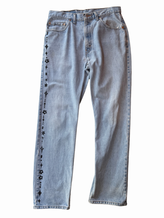 Upcycled Levi's 505 Jeans
