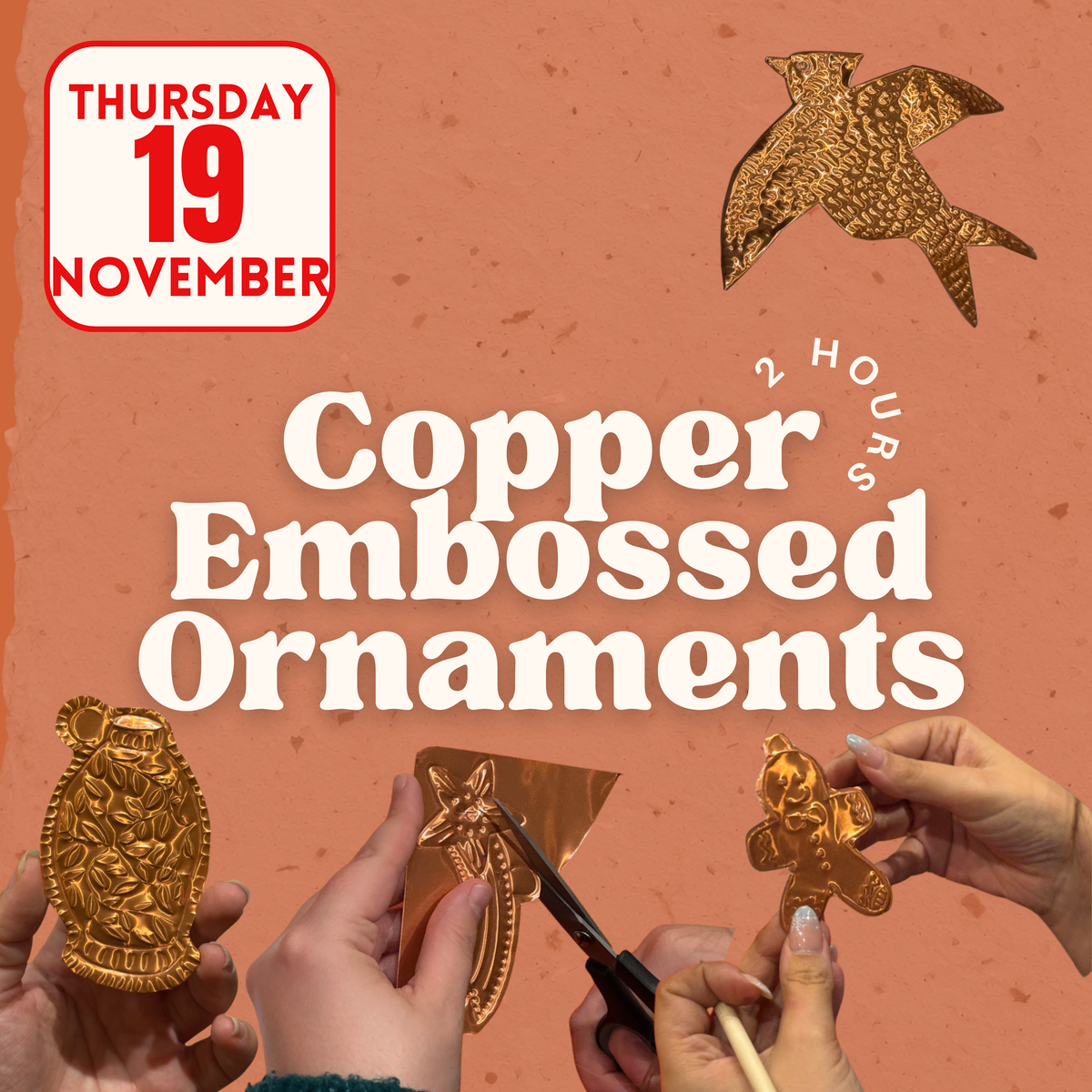 Copper Ornament Workshop