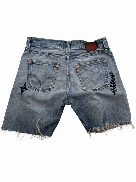 Upcycled Levi's 506 Jorts
