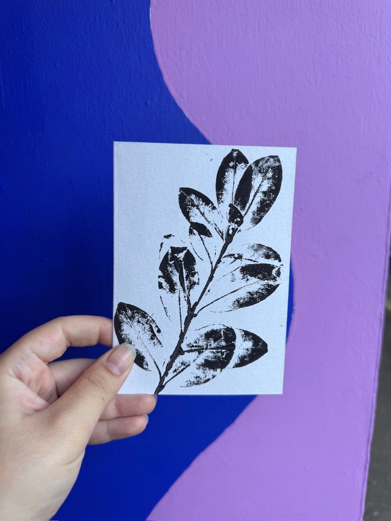 Foliage Printing Workshop