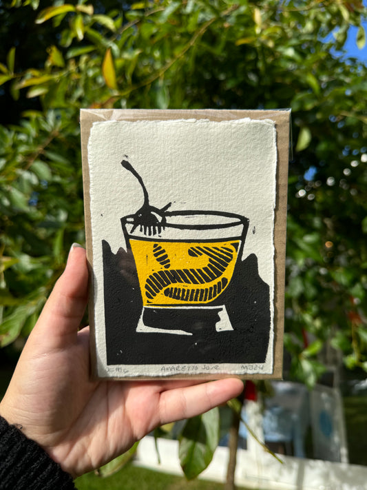 Amaretto Sour Print