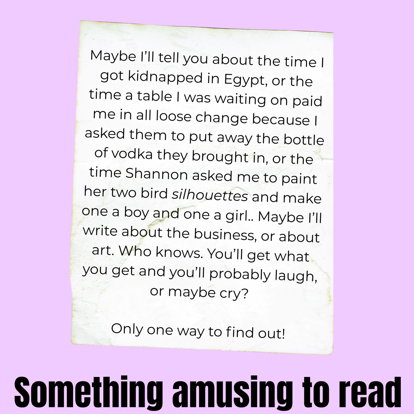 Prints & Goodies Subscription