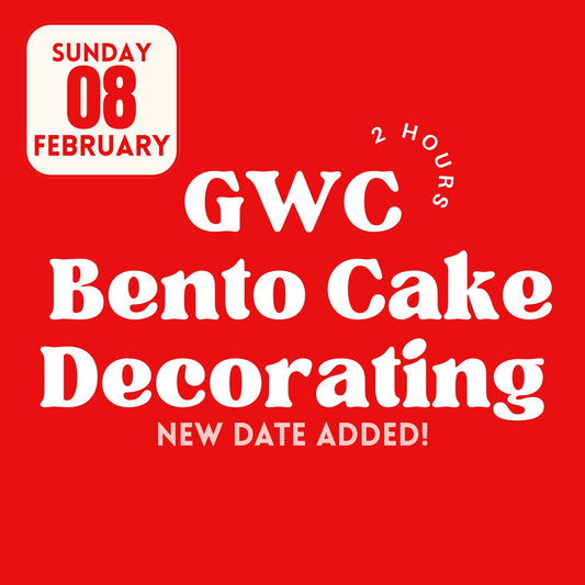 NEW DATE! GWC Galentine's Bento Cake Decorating
