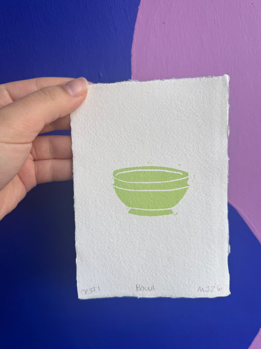 Bowl Print