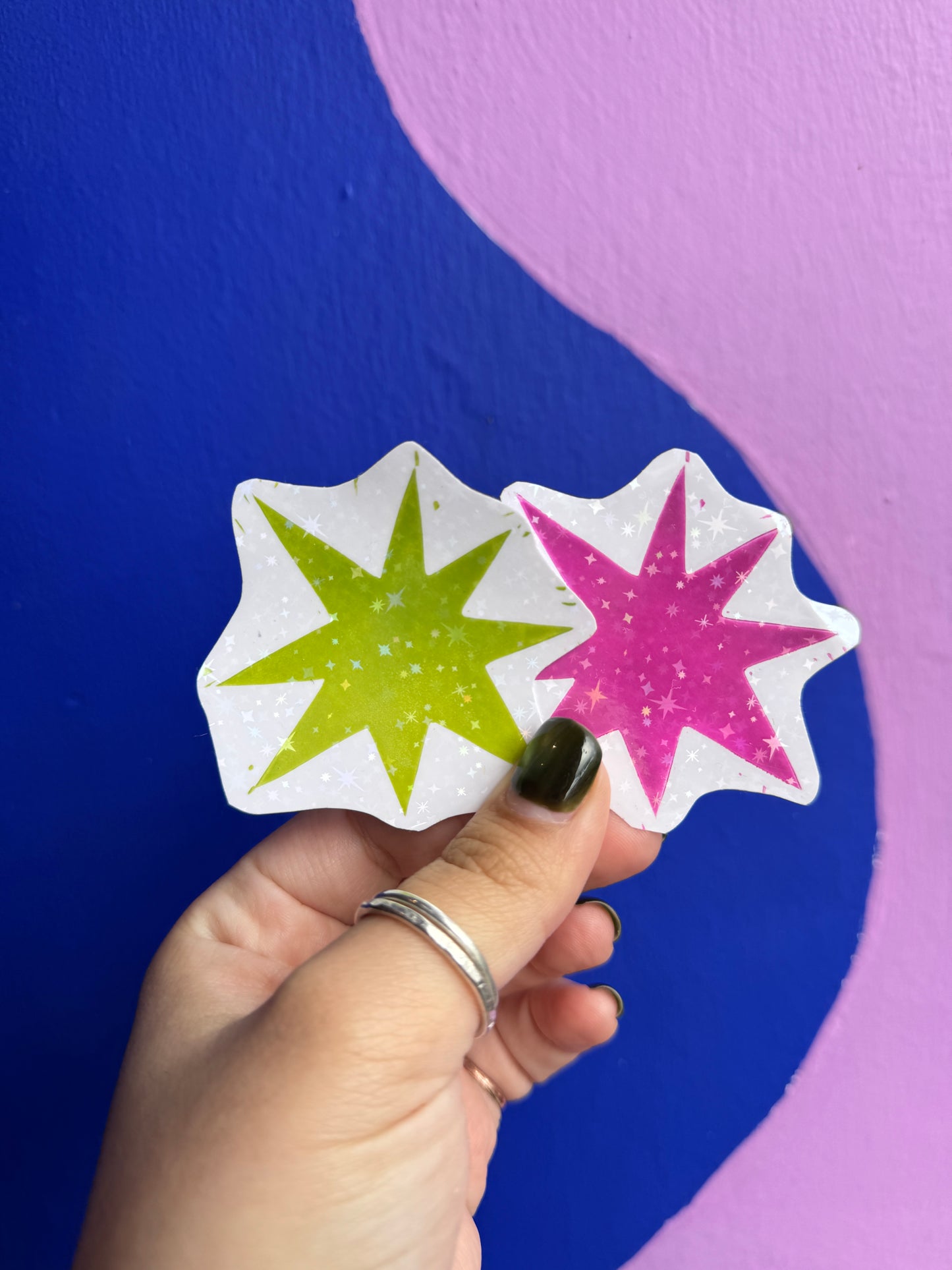 Starburst Sticker
