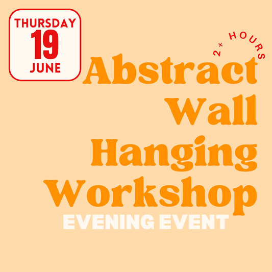 Abstract Wall Hanging Workshop